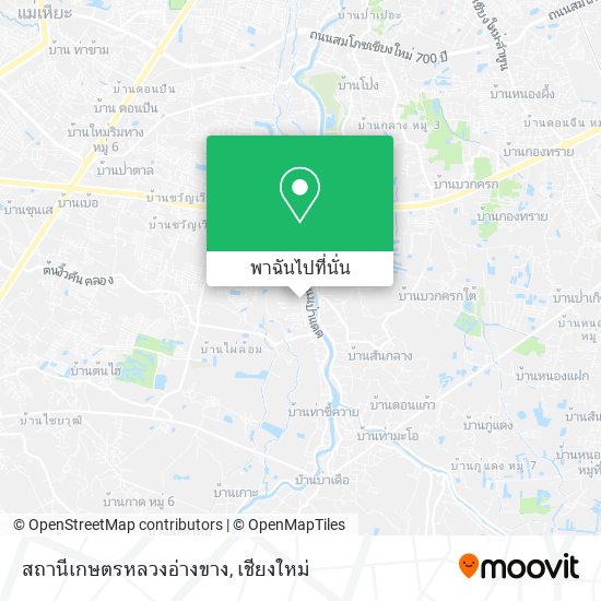 สถานีเกษตรหลวงอ่างขาง แผนที่