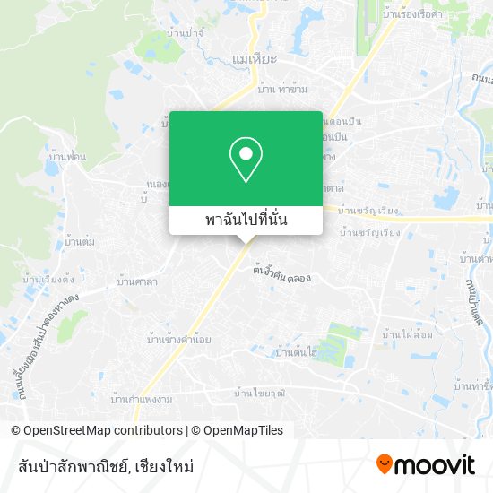 สันป่าสักพาณิชย์ แผนที่