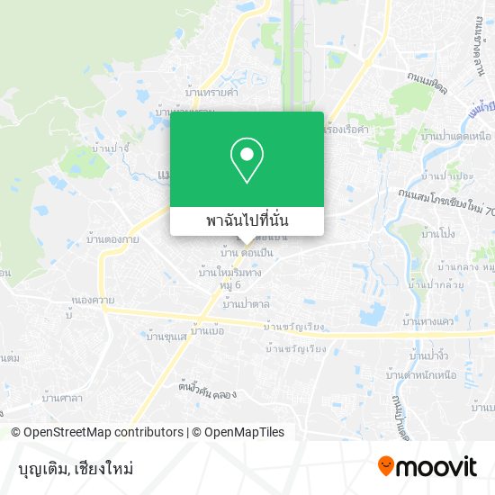 บุญเติม แผนที่