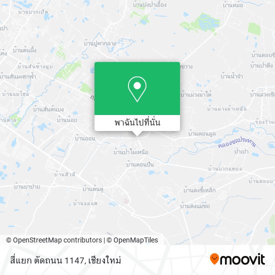 สี่แยก ตัดถนน 1147 แผนที่