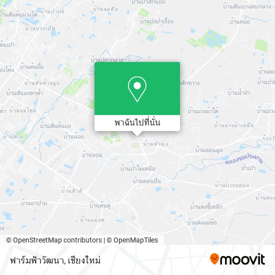 ฟาร์มฟ้าวัฒนา แผนที่