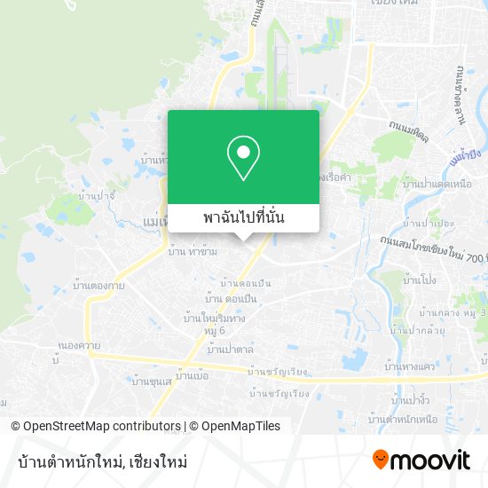 บ้านตำหนักใหม่ แผนที่