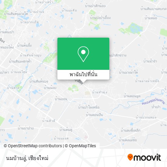 นมบ้านอู่ แผนที่