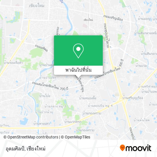 อุดมศิลป์ แผนที่