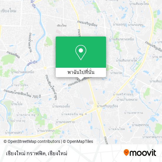 เชียงใหม่ กราฟฟิค แผนที่