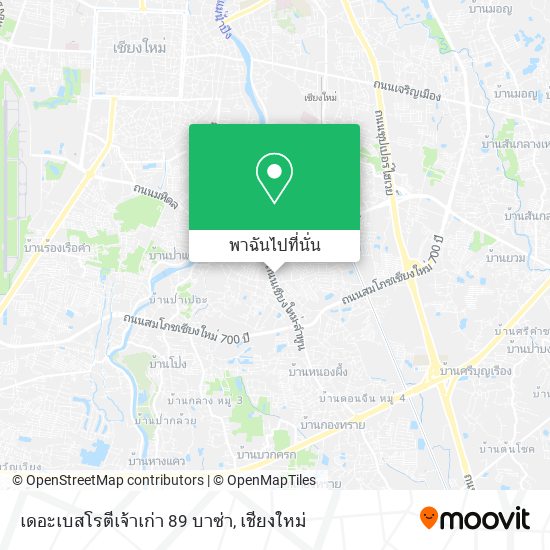 เดอะเบสโรตีเจ้าเก่า 89 บาซ่า แผนที่