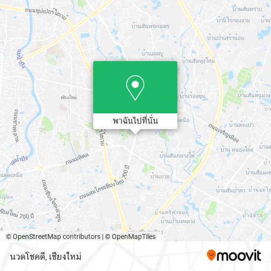 นวดโชคดี แผนที่