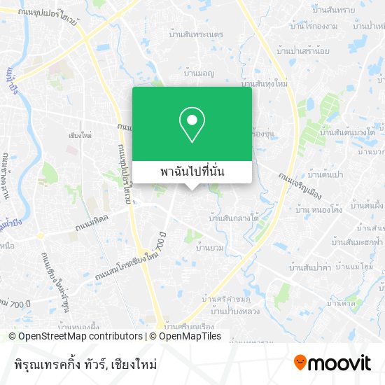 พิรุณเทรคกิ้ง ทัวร์ แผนที่