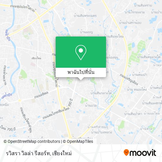 รวิสรา วิลล่า รีสอร์ท แผนที่