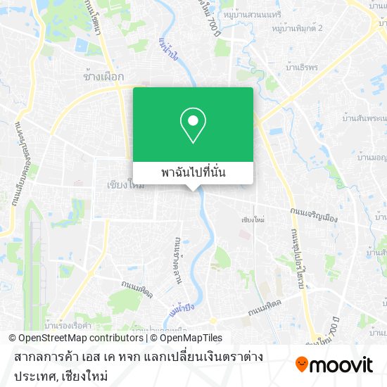 สากลการค้า เอส เค หจก แลกเปลี่ยนเงินตราต่างประเทศ แผนที่