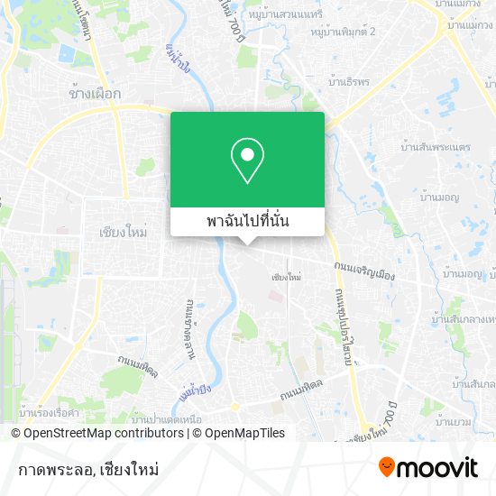 กาดพระลอ แผนที่