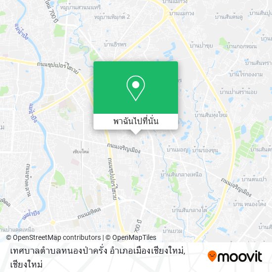 เทศบาลตำบลหนองป่าครั่ง อำเภอเมืองเชียงใหม่ แผนที่