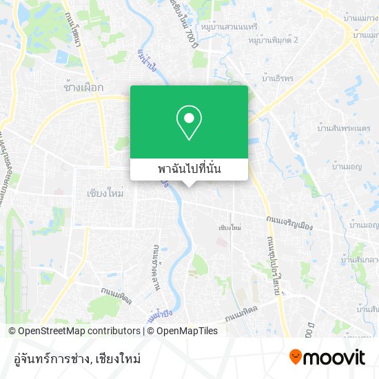 อู่จันทร์การช่าง แผนที่
