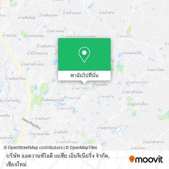 บริษัท แอดวานซ์ไอดี เอเชีย เอ็นจิเนียริ่ง จำกัด แผนที่