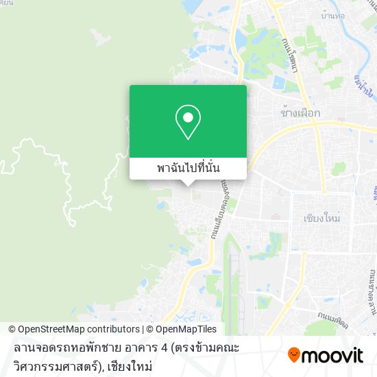ลานจอดรถหอพักชาย อาคาร 4 (ตรงข้ามคณะวิศวกรรมศาสตร์) แผนที่