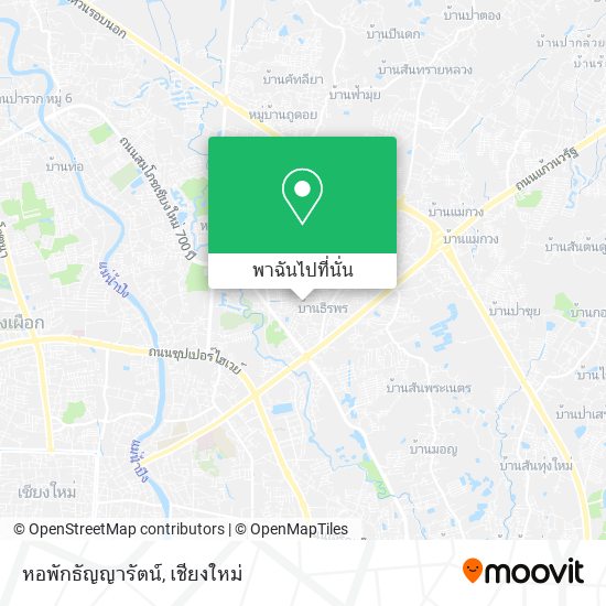 หอพักธัญญารัตน์ แผนที่