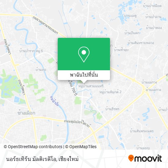 นอร์ธเทิร์น มัลติเรดิโอ แผนที่