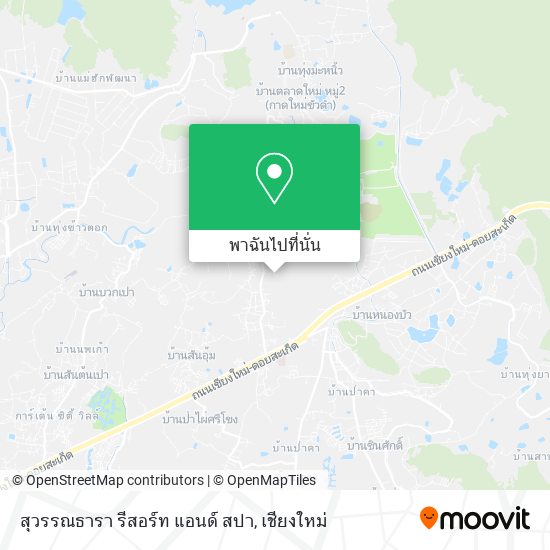 สุวรรณธารา รีสอร์ท แอนด์ สปา แผนที่