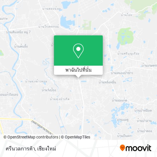 ศรีนวลการค้า แผนที่