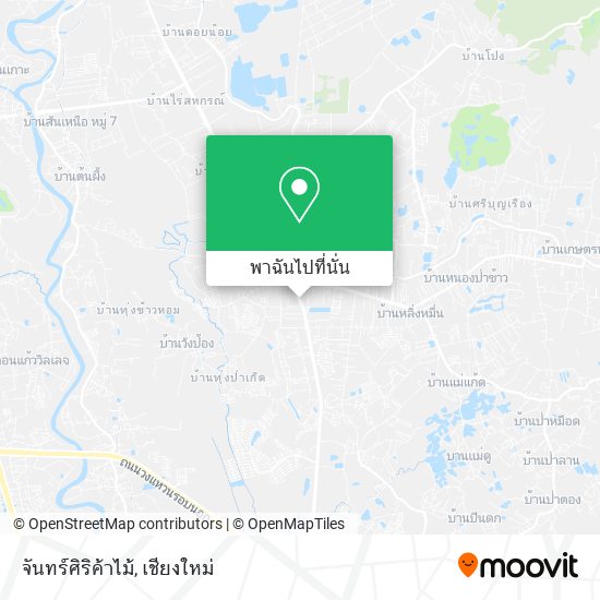 จันทร์ศิริค้าไม้ แผนที่