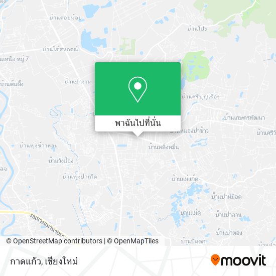 กาดแก้ว แผนที่
