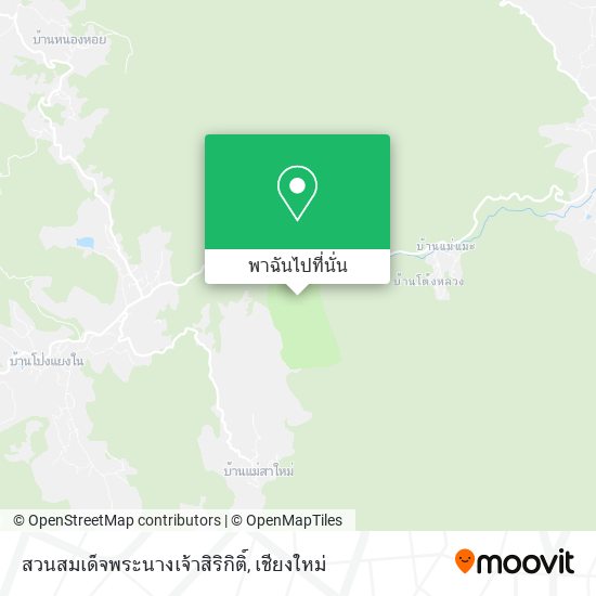 สวนสมเด็จพระนางเจ้าสิริกิติ์ แผนที่