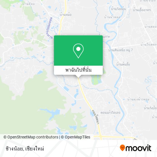 ช้างน้อย แผนที่