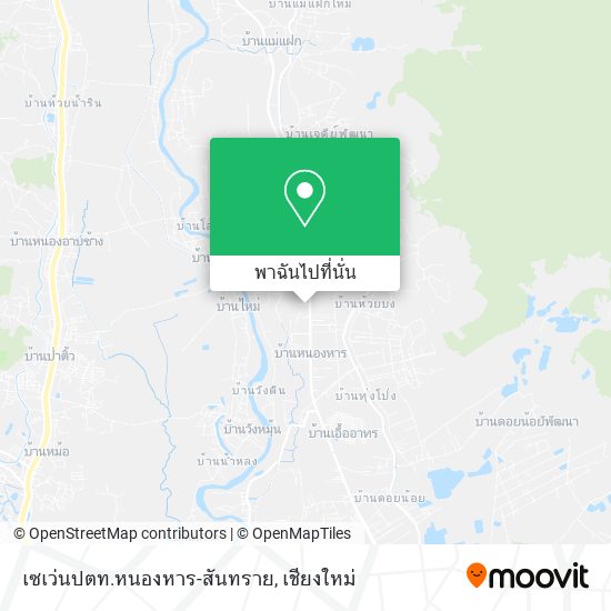 เซเว่นปตท.หนองหาร-สันทราย แผนที่