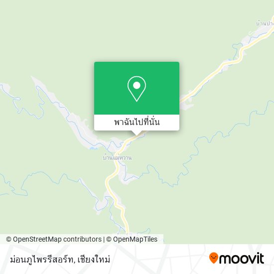 ม่อนภูไพรรีสอร์ท แผนที่