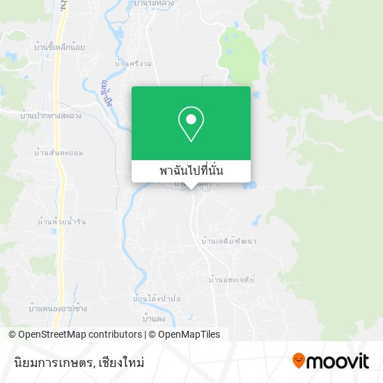 นิยมการเกษตร แผนที่