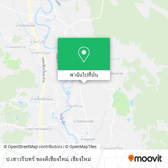 ป.เชาวรินทร์ ของดีเชียงใหม่ แผนที่