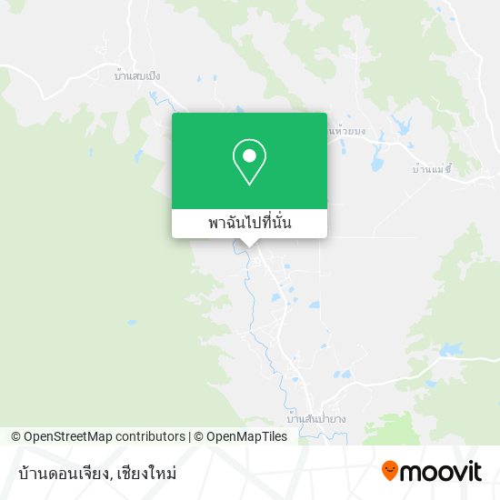 บ้านดอนเจียง แผนที่