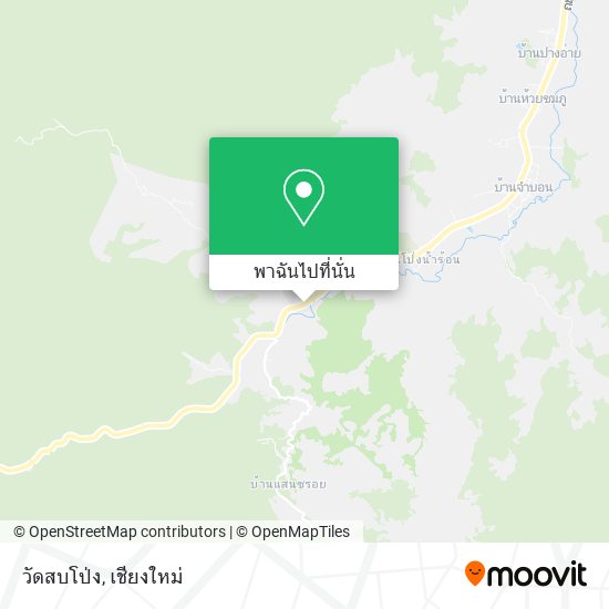 วัดสบโป่ง แผนที่