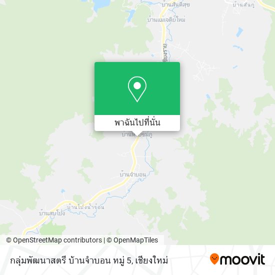 กลุ่มพัฒนาสตรี บ้านจำบอน หมู่ 5 แผนที่