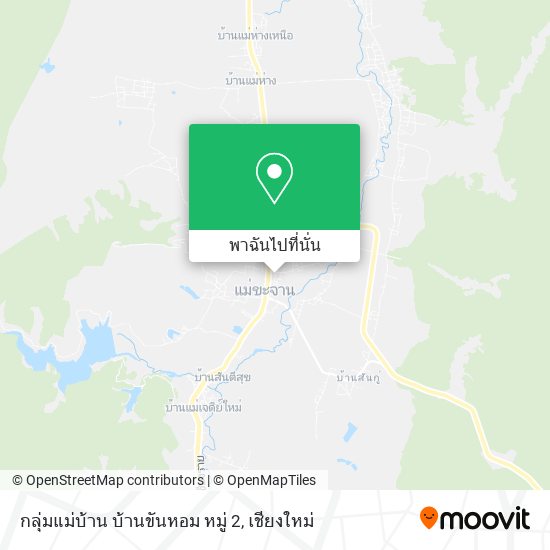 กลุ่มแม่บ้าน บ้านขันหอม หมู่ 2 แผนที่