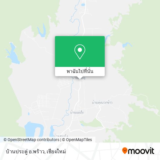 บ้านประดู่ อ.พร้าว แผนที่