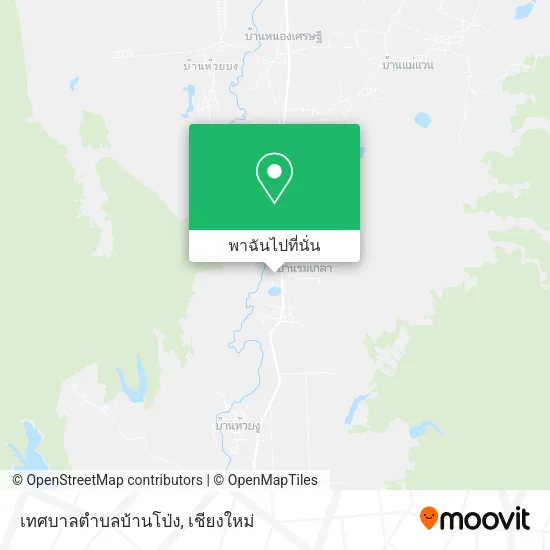 เทศบาลตำบลบ้านโป่ง แผนที่