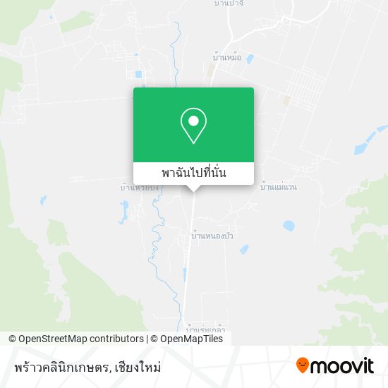 พร้าวคลินิกเกษตร แผนที่