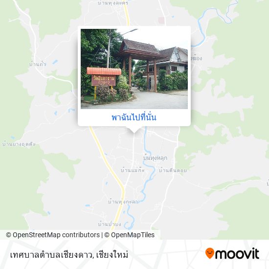 เทศบาลตำบลเชียงดาว แผนที่