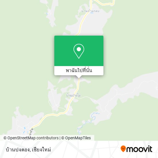บ้านปงตอง แผนที่