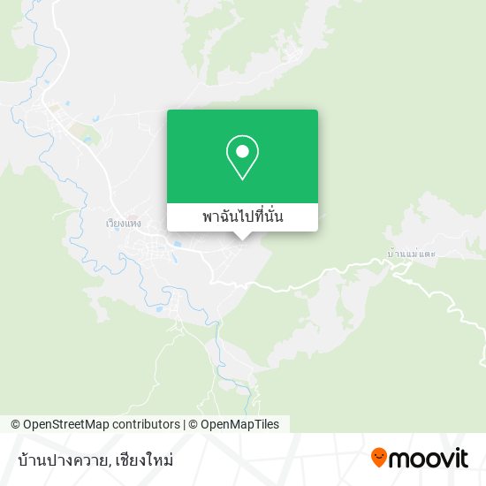 บ้านปางควาย แผนที่