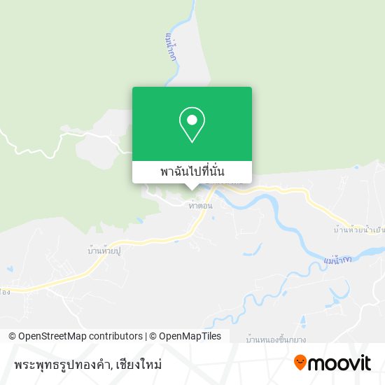 พระพุทธรูปทองคํา แผนที่