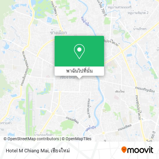 Hotel M Chiang Mai แผนที่