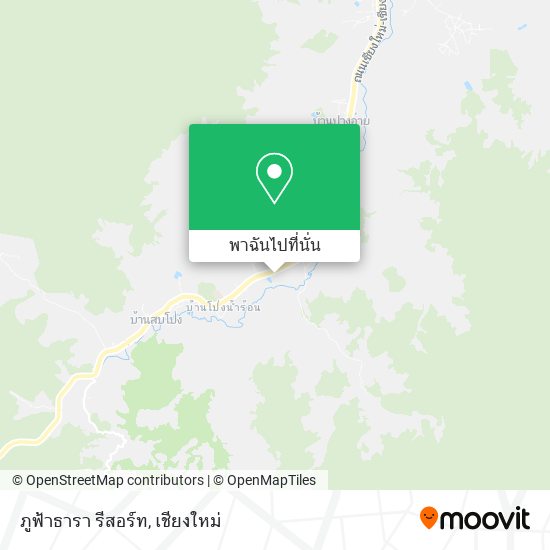 ภูฟ้าธารา รีสอร์ท แผนที่