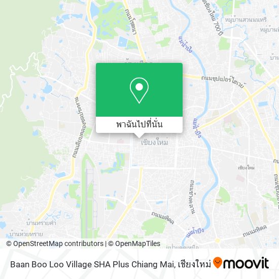 Baan Boo Loo Village SHA Plus Chiang Mai แผนที่