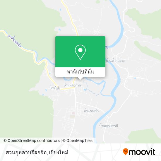 สวนกุหลาบรีสอร์ท แผนที่