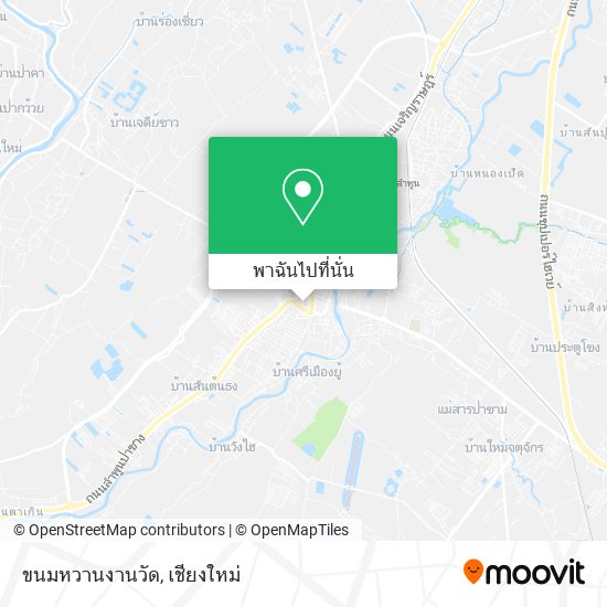 ขนมหวานงานวัด แผนที่