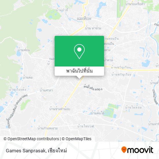 Games Sanprasak แผนที่