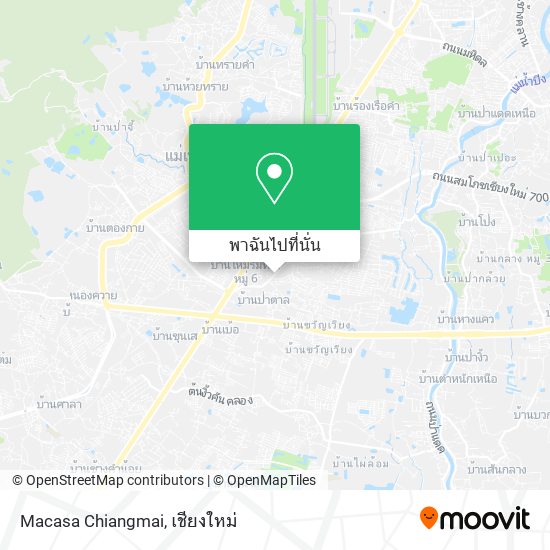 Macasa Chiangmai แผนที่