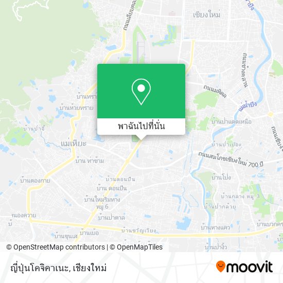 ญี่ปุ่นโคจิคาเนะ แผนที่
